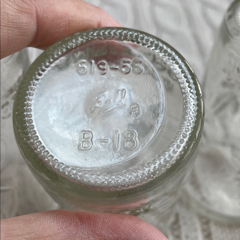 3 VTG Ball Jelly juice jar/glasses, 50th anniversary Ball 1933 to 1983 starburst - Picture 7 of 15